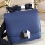 Designer Hermes 2002 20cm Bag In Blue Brighton Evercolor Calfskin JM1145SU34