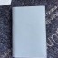 Designer Hermes MC Euclide Card Holder In Blue Lin Epsom Leather JM847SU34