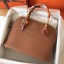 Fake Hermes Bolide 35 Handmade Bag In Gold Clemence Leather JM1671uQ71