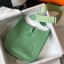 Fake Hermes Evelyne III 29 PM Bag In Vert Criquet Clemence Leather JM96SS84
