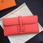 Fake Hermes Jige Elan 29 Clutch Bag In Rouge Pivoine Epsom Calfskin JM2036IZ26