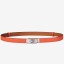 Fake Hermes Kelly 18 Belt In Orange Epsom Leather JM846GR32