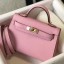 Fake Hermes Kelly Mini II Bag In Mauve Sylvestre Epsom Leather GHW JM1109Jf64