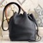 Fake Hermes Licol 17cm Bag In Black Evercolor Calfskin JM751kU69