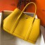 Fashion Hermes Garden Party 30 Bag In Yellow Taurillon Leather JM592LS40