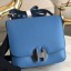 Hermes 2002 20cm Bag In Blue Paradise Evercolor Calfskin JM998vX95