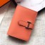 Hermes Bearn Mini Wallet In Crevette Epsom Leather JM633em43