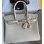 Hermes Birkin 30 Retourne Handmade Bag In Nata Clemence Leather JM939Qv86