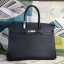 Hermes Birkin 40 Handmade Bag In Black Epsom Leather JM462Wv88