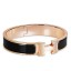 Hermes Black Enamel Clic H PM Bracelet JM607dM16
