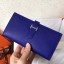 Hermes Blue Electric Epsom Bearn Gusset Wallet JM564GY14