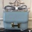 Hermes Blue Lin Constance MM 24cm Epsom Leather Bag JM331Mv33