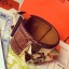 Hermes Brown Crocodile Collier de Chien Bracelet Size S JM483tu77