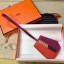 Hermes Clochette Cles Grand Tressage Charm In Orange/Purple JM643dW15