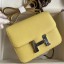 Hermes Constance 18 Handmade Bag In Jaune Poussin Epsom Calfskin JM208zp53