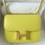 Hermes Constance 18 Handmade Bag In Lime Evercolor Calfskin JM1970Mq48