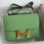 Hermes Constance 18 Handmade Bag In Vert Criquet Epsom Calfskin JM1723iT17