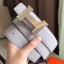 Hermes Constance Belt Buckle & Perle Clemence 38 MM Strap JM2065Sy67