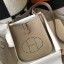 Hermes Evelyne III TPM Bag In Tourterelle Clemence Leather JM1856Yn66