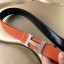 Hermes H Belt Buckle & Orange Clemence 32 MM Strap JM1021eo14