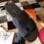 Hermes Izmir Sandals In Black Clemence Leather JM1299NL80