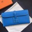 Hermes Jige Elan 29 Clutch Bag In Blue Epsom Calfskin JM1381yx89