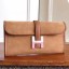 Hermes Jige Elan 29 Clutch In Ocre Suede Calfskin JM19bW68