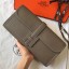 Hermes Jige Elan 29 Clutch In Taupe Grey Epsom Leather JM1650jI77