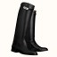 Hermes Jumping Boots In Black Calfskin JM885Oq54