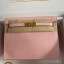 Hermes Kelly Danse II Bag In Rose Sakura Evercolor Calfskin JM1624fj51