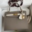 Hermes Kelly Sellier 25 Bicolor Bag in Taupe and Craie Epsom Calfskin JM1913Ao69