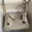 Hermes Lindy 26 Handmade Bag In Beton Clemence Leather JM1469Sy67