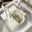 Hermes Lindy Mini Bag In White Clemence Leather GHW JM1183Oq54