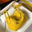 Hermes Lindy Mini Bag In Yellow Clemence Leather GHW JM732Np64