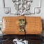 Hermes Medor Clutch Bag In Camarel Crocodile Leather JM696QX19