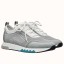Hermes Men's Addict Sneakers In Grey Knit JM1511qx37