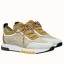 Hermes Men's Addict Sneakers In Multicolore Knit JM1859Wj24