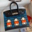 Hermes Night Sac Faubourg Birkin 20 Sellier Limited Edition Bag JM1658nV16