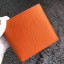 Hermes Orange MC Copernic Compact Wallet JM1820Sy67