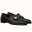 Hermes Paris Loafers In Noir Goatskin JM1321hs91