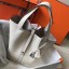 Hermes Picotin Lock 18 Bag In Beton Clemence Leather JM1310Rc30