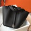 Hermes Picotin Lock 18 Bag In Black Clemence Leather JM641Qv86