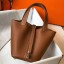 Hermes Picotin Lock 18 Bag In Gold Clemence Leather JM1366WY31