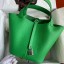 Hermes Picotin Lock 18 Handmade Bag in Bambou Clemence Leather JM464JB13