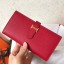 Hermes Red Epsom Bearn Gusset Wallet JM1473OG45