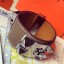 Hermes Taupe Epsom Collier de Chien Bracelet Size S JM1194kG55
