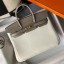 Hermes Touch Birkin 25cm Limited Edition White Bag JM1825em43