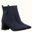 Hermes Volver 60 Ankle Boot In Blue Knit JM1517Nl93