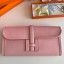 High Quality Hermes Jige Elan 29 Clutch Bag In Pink Swift Calfskin JM1834tU17