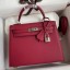 Hot Replica Hermes Kelly Sellier 28 Handmade Bag In Ruby Epsom Calfskin JM1372qd52